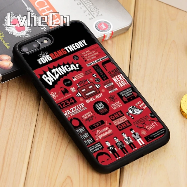 LvheCn Теория большого взрыва чехол для телефона iPhone 5 6 s 7 8 plus 11 12 Pro X XR XS Max Samsung Galaxy S6 S7