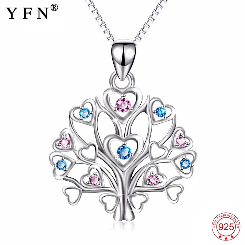 925 Sterling Silver Tree Of Life Pendant Necklace Women Jewelry Fashion 2018 Crystal Necklaces & Pendants Christmas Gifts Bijoux
925 Sterling Silver Tree Of Life Pendant Necklace Women Jewelry Fashion 2018 Crystal Necklaces & Pendants Christmas Gifts Bijoux