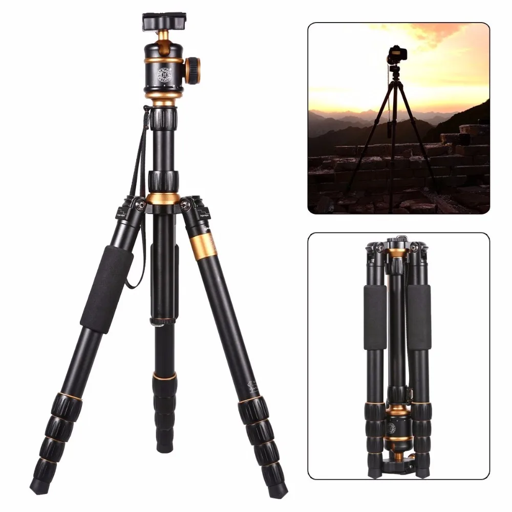 Moveski Q888 Tripod Monopod Aluminum Alloy with Ball Head Portable Detachable Changeable Traveling For SLR Camera DSLR Camcorder
Moveski Q888 Tripod Monopod Aluminum Alloy with Ball Head Portable Detachable Changeable Traveling For SLR Camera DSLR Camcorder