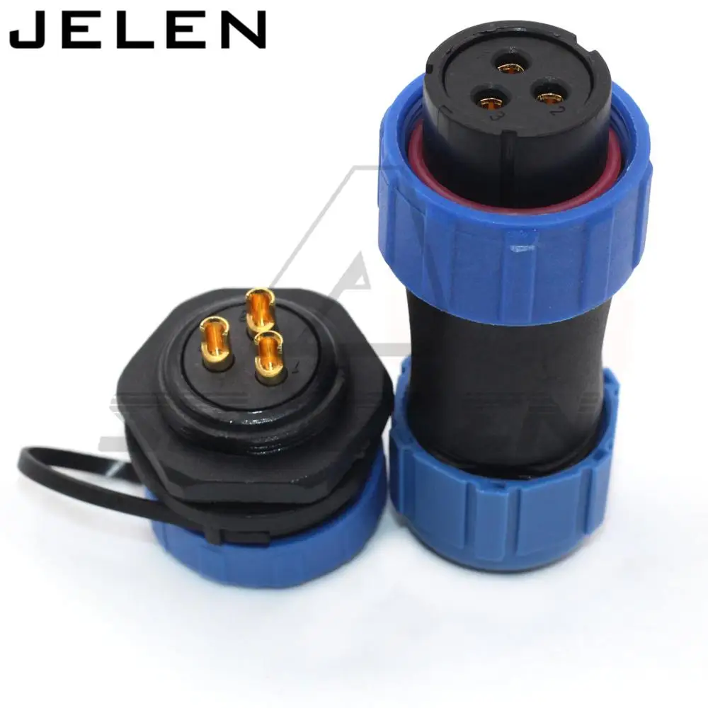 SP21 LED cable connector 3pin Female plug male socket, Inversion waterproof Connector,IP68
SP21 LED cable connector 3pin Female plug male socket, Inversion waterproof Connector,IP68