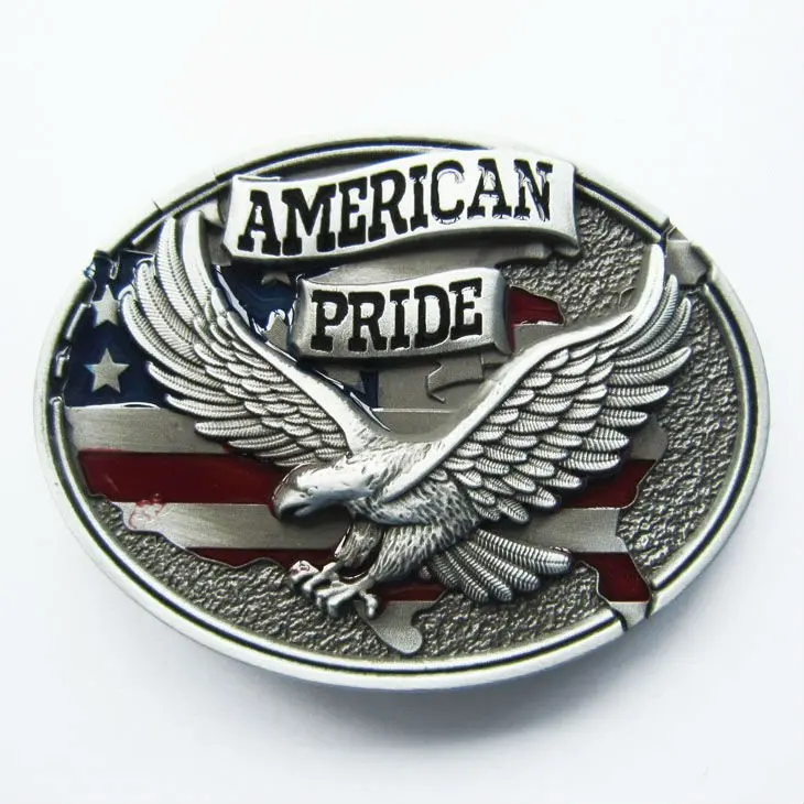 New Enamel Western American Pride Eagle Vintage Oval Flag Belt Buckle Gurtelschnalle Boucle de ceinture Free Shipping
New Enamel Western American Pride Eagle Vintage Oval Flag Belt Buckle Gurtelschnalle Boucle de ceinture Free Shipping