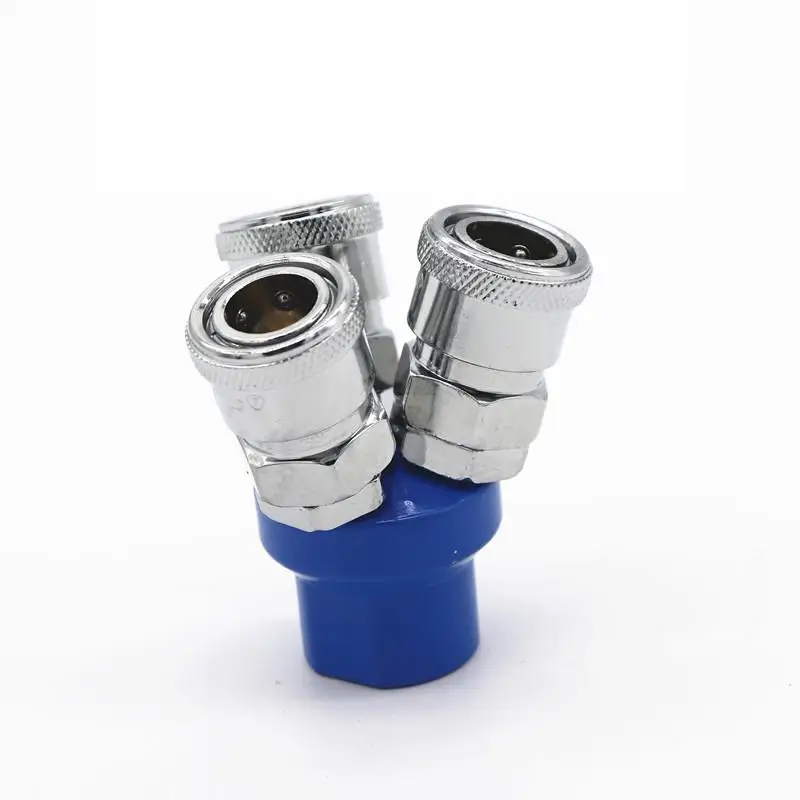 Round Two-way Pneumatic Joint Quick-connect Joint SMY Air Pump Air Compressor Joint SMV Round Tee Joint C-type
Round Two-way Pneumatic Joint Quick-connect Joint SMY Air Pump Air Compressor Joint SMV Round Tee Joint C-type