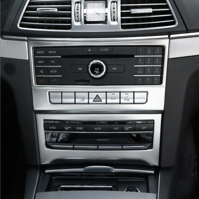 Car Styling Center Console Air Conditioning CD panel Decorative Cover trim For Mercedes-Benz E Class Coupe W207 C207 2014-2016
Car Styling Center Console Air Conditioning CD panel Decorative Cover trim For Mercedes-Benz E Class Coupe W207 C207 2014-2016