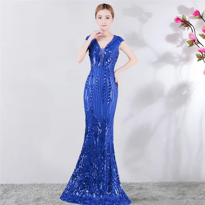 Elegant Black Red Blue Beading Cross Bandage V-Neck Sleeveless Long Mermaid Slim Sexy Slim Long Party Dress Vestidos
Elegant Black Red Blue Beading Cross Bandage V-Neck Sleeveless Long Mermaid Slim Sexy Slim Long Party Dress Vestidos