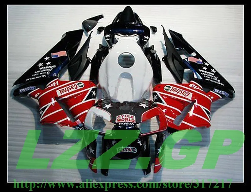 Injection Red Black Fairing Kit for Painted CBR 600 RR CBR600RR F5 05 06 2005 2006 ABS LZZ.GP bodykits motorcycle V7854
Injection Red Black Fairing Kit for Painted CBR 600 RR CBR600RR F5 05 06 2005 2006 ABS LZZ.GP bodykits motorcycle V7854