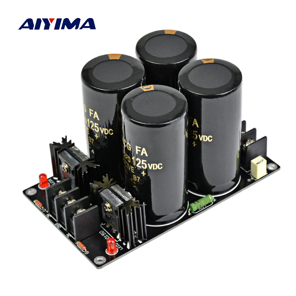 AIYIMA 120A усилитель, выпрямитель фильтр питания плата питания высокой мощности выпрямитель Schottky плата питания фильтра 10000uf 125V
AIYIMA 120A усилитель, выпрямитель фильтр питания плата питания высокой мощности выпрямитель Schottky плата питания фильтра 10000uf 125V