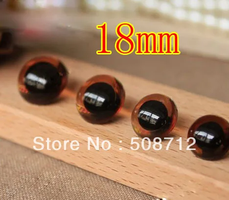 Free shipping!!!!18mm 100pairs brown color DIY toy-Safety Eyes/ Plastic Sew-On EYES
Free shipping!!!!18mm 100pairs brown color DIY toy-Safety Eyes/ Plastic Sew-On EYES