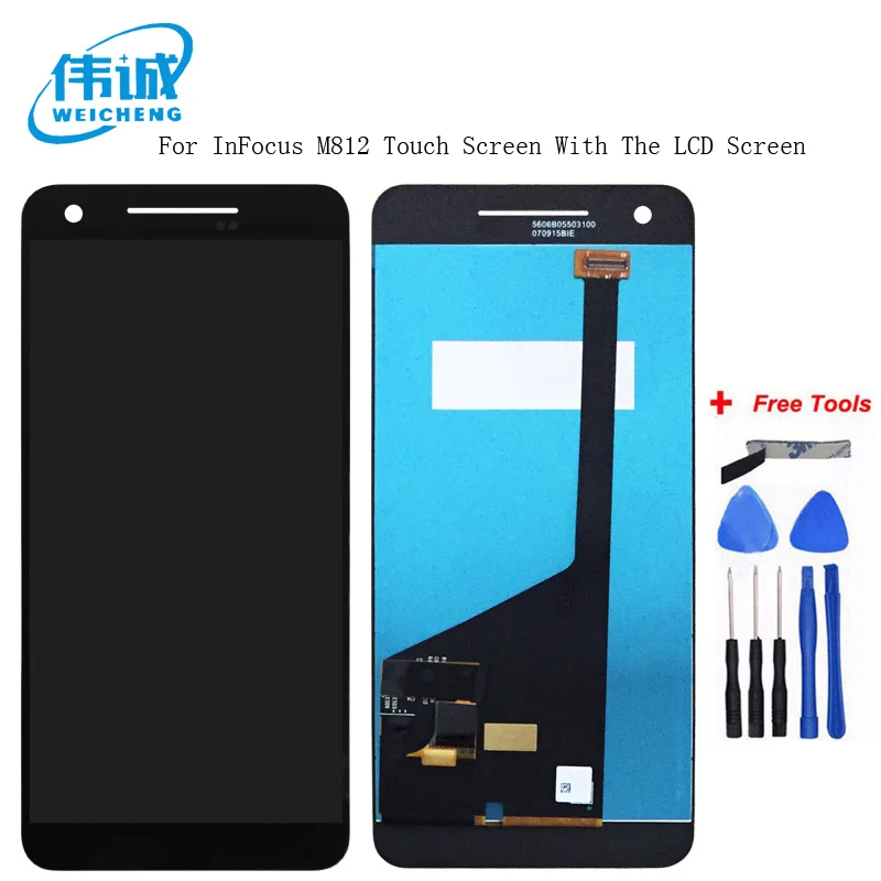 ЖК-дисплей WEICHENG, для InFocus M812, сенсорный экран + дигитайзер, запасные части + Инструменты
ЖК-дисплей WEICHENG, для InFocus M812, сенсорный экран + дигитайзер, запасные части + Инструменты
