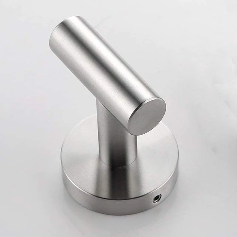 SUS304 Stainless Steel Matte Black Brushed Mirror Polished Bathroom Lavatory Wall Mount Single Coat and Robe Hook 1 pack
SUS304 Stainless Steel Matte Black Brushed Mirror Polished Bathroom Lavatory Wall Mount Single Coat and Robe Hook 1 pack