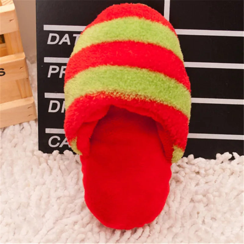 Hot Cute Candy Color Stripe Slippers Shaped Dog Plush Vocal Toys Chew Play Toy for Pet Puppy Teeth Cleaning Squeaker Toy
Hot Cute Candy Color Stripe Slippers Shaped Dog Plush Vocal Toys Chew Play Toy for Pet Puppy Teeth Cleaning Squeaker Toy