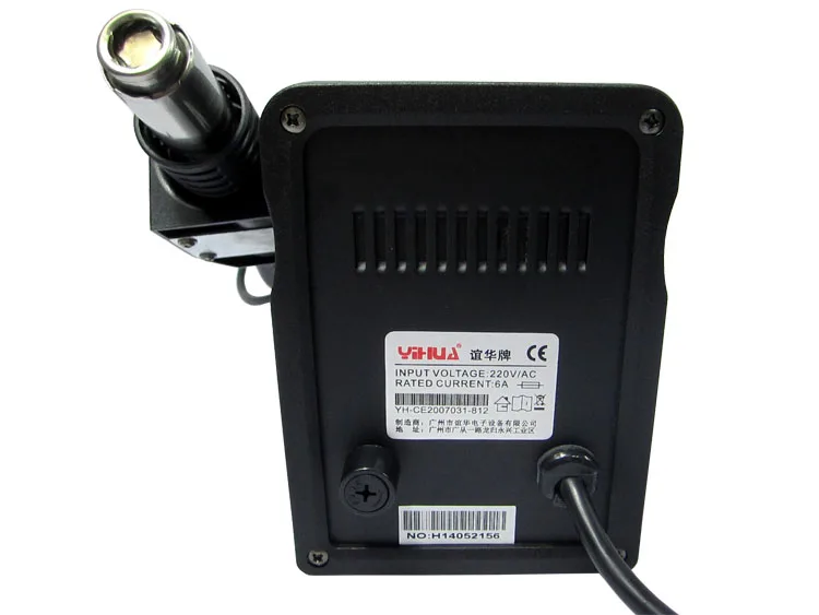 YIHUA 858D ESD Паяльная Станция СВЕТОДИОДНЫЙ Цифровой Припой паяльной станции BGA