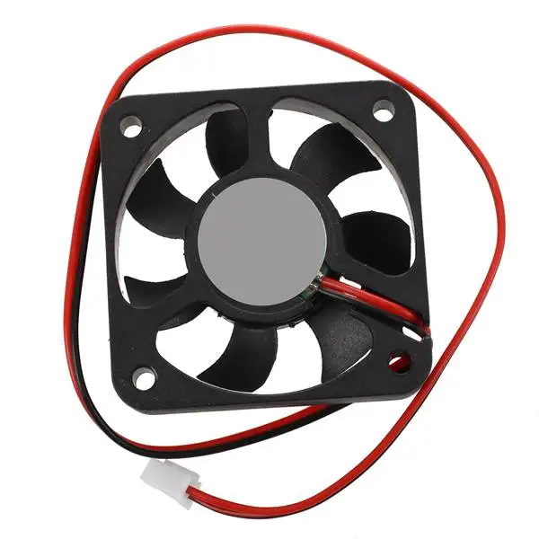 2 Pin 50mm Cooler Fan 5010 DC 12V 0.1A 2Pin Brushless Cooling Fan 50mm x 50mm x 10mm
2 Pin 50mm Cooler Fan 5010 DC 12V 0.1A 2Pin Brushless Cooling Fan 50mm x 50mm x 10mm