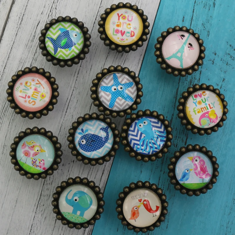 1x Vintage Drawer Cartoon Pulls Knobs Kids Handmade Handles Animal Cupboard Pulls knobs Kitchen Cabinet Knobs Hardware
1x Vintage Drawer Cartoon Pulls Knobs Kids Handmade Handles Animal Cupboard Pulls knobs Kitchen Cabinet Knobs Hardware