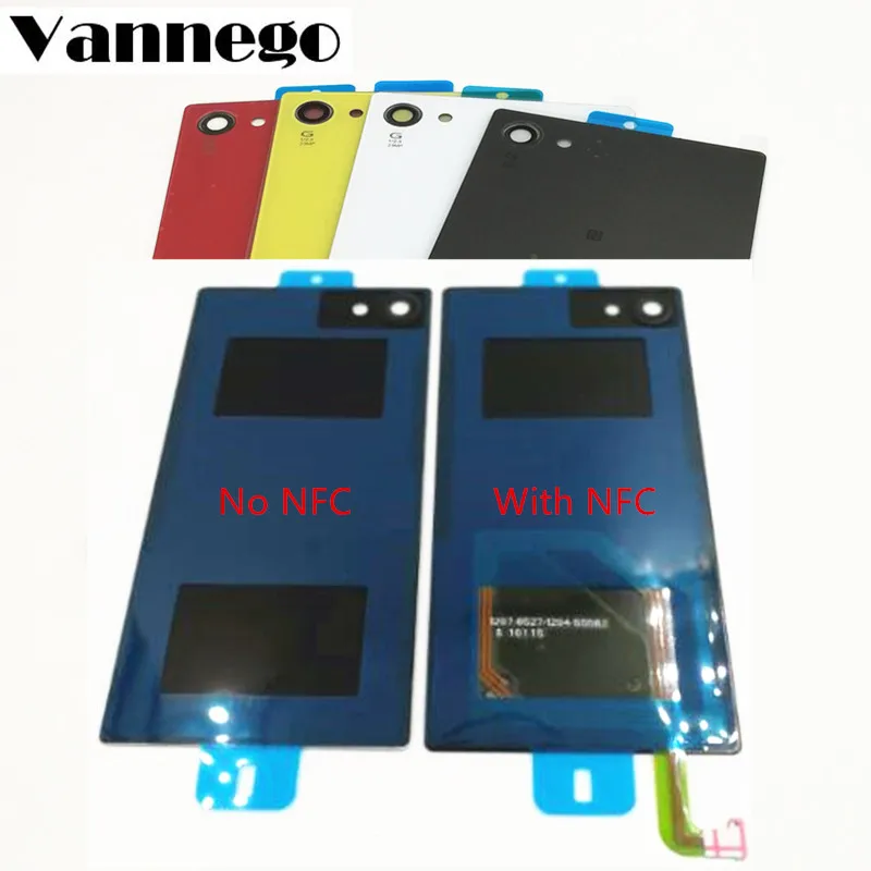 Задняя стеклянная крышка для Sony Xperia Z5 Compact E5803 E5823 запасная часть NFC|back housing|mini