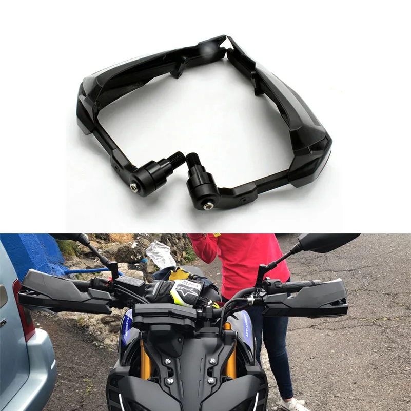 Для Yamaha MT 09 Tracer 2017 лобовое стекло ручной защита ветряной дефлектор потока для рук