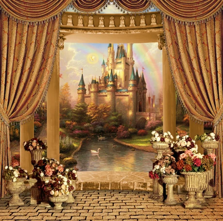 10x10FT Rainbow Sky Princess Castle Palace River Orange Curtain Door Custom Photo Studio Backdrop Backgrounds Vinyl 8x8 8x10
10x10FT Rainbow Sky Princess Castle Palace River Orange Curtain Door Custom Photo Studio Backdrop Backgrounds Vinyl 8x8 8x10