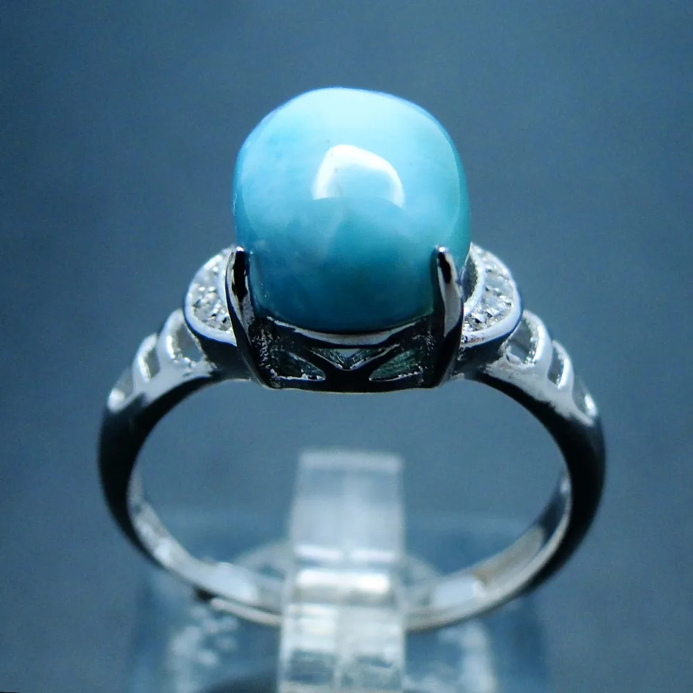 Wholesale 5pcs A Lot Natural Larimar Ring 925 Sterling Silver Jewelry Oval Cut 8x10mm Vintage Ring Wedding Rings Women Jewelry
Wholesale 5pcs A Lot Natural Larimar Ring 925 Sterling Silver Jewelry Oval Cut 8x10mm Vintage Ring Wedding Rings Women Jewelry