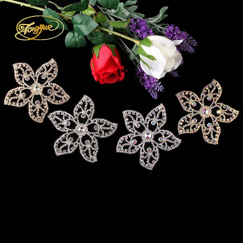 Sew on rhinestone chain back crystal rhinestone chain wedding dress evening dress belly dance clothing accessories process
Sew on rhinestone chain back crystal rhinestone chain wedding dress evening dress belly dance clothing accessories process