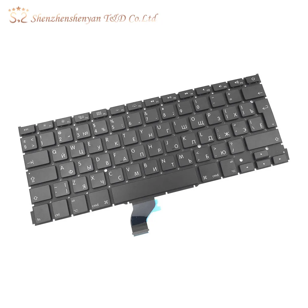 Русская клавиатура tastaur для Macbook Pro Retina 13 дюймов A1502 оригинальная новая 2013-2015 года
Русская клавиатура tastaur для Macbook Pro Retina 13 дюймов A1502 оригинальная новая 2013-2015 года