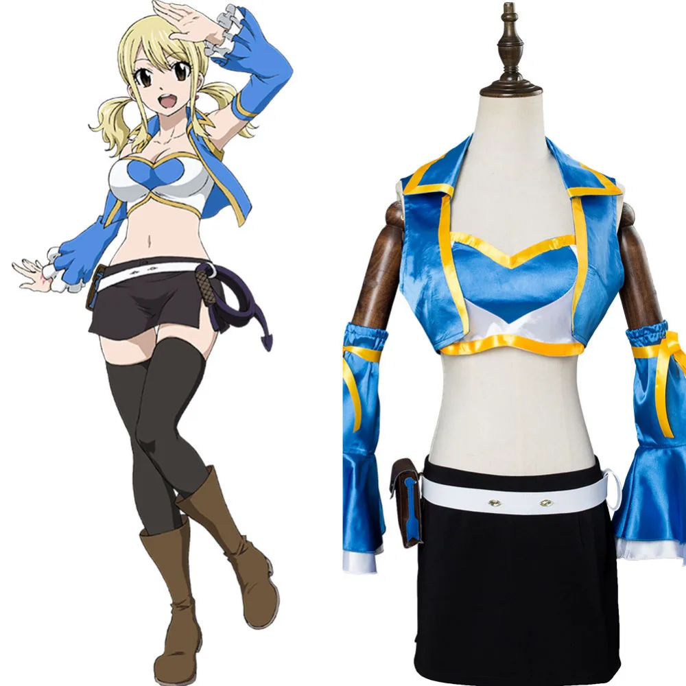Fairy Tail Lucy Heartfilia Cosplay Costume Outfit Dress Halloween Carnival Cosplay Costumes
Fairy Tail Lucy Heartfilia Cosplay Costume Outfit Dress Halloween Carnival Cosplay Costumes