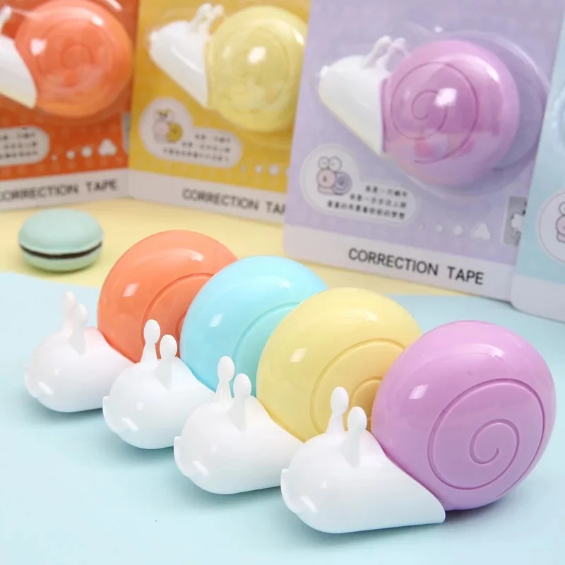 6pcs/lot M&G stationery Students' creative the little snail 6 m correction tape free shipping
6pcs/lot M&G stationery Students' creative the little snail 6 m correction tape free shipping