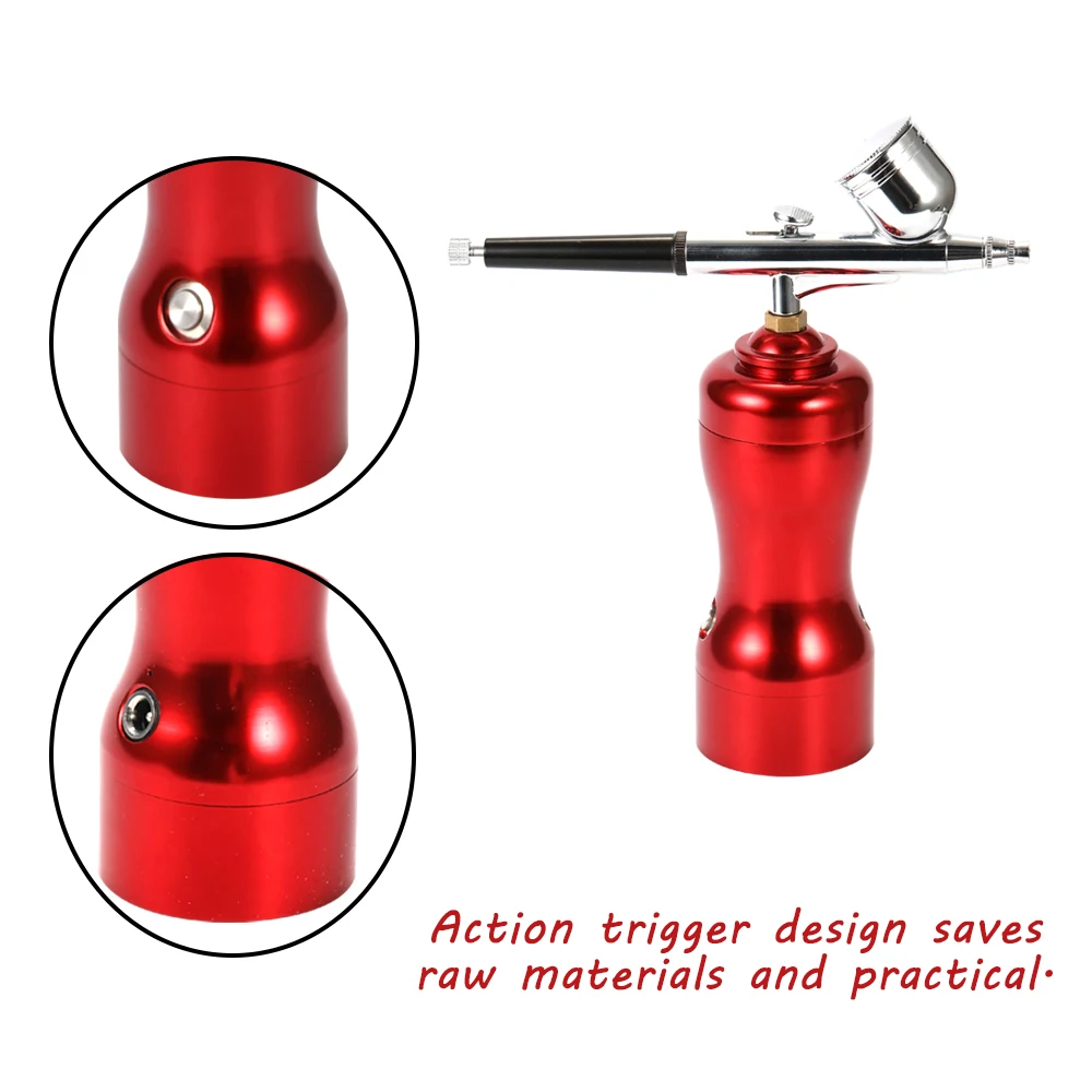 Mini spray gun Portable Beautiful Airbrush Set Small Spray Pump Pen Air Compressor Kit for Art Painting Tattoo Craft Cake Model
Mini spray gun Portable Beautiful Airbrush Set Small Spray Pump Pen Air Compressor Kit for Art Painting Tattoo Craft Cake Model