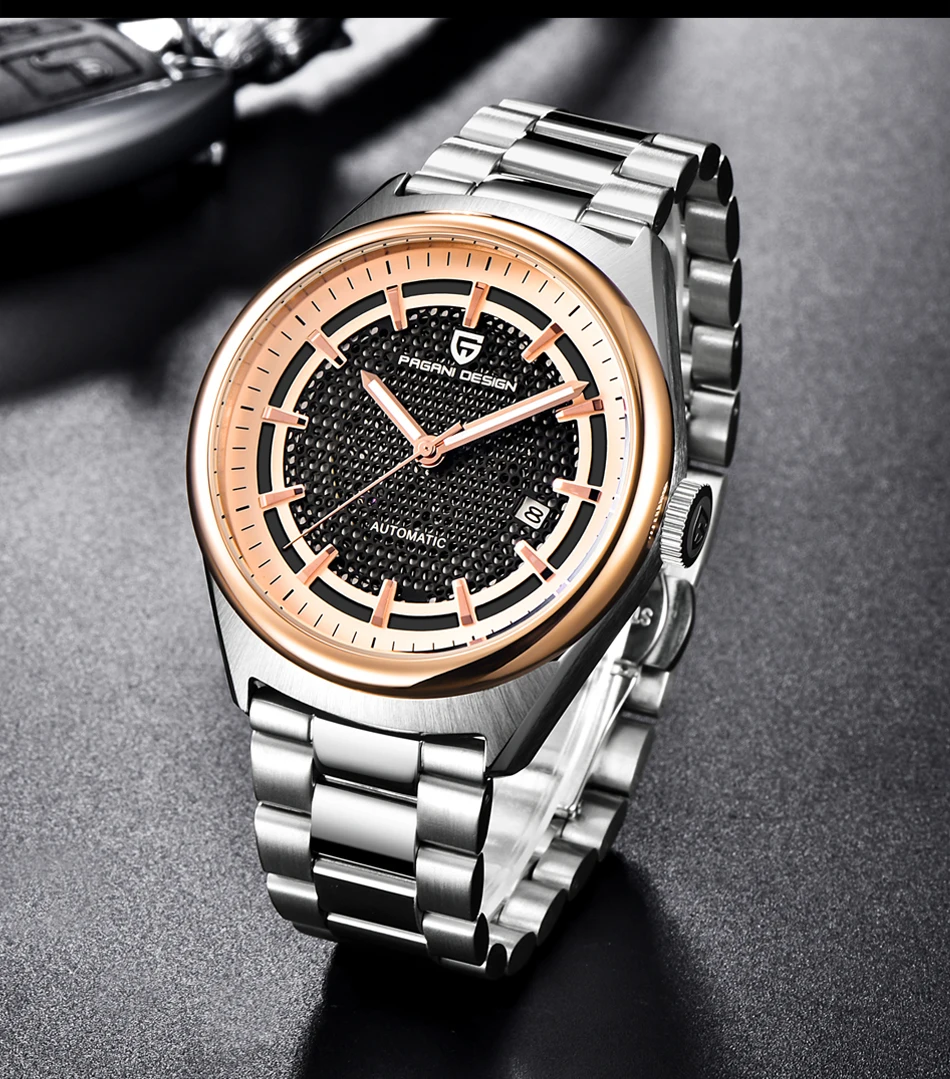 PAGANI DESIGN Brand Business Men's Mechanical Automatic Watches Casual Stainless Steel Quartz Watch Waterproof Wristwatch Reloje
PAGANI DESIGN Brand Business Men's Mechanical Automatic Watches Casual Stainless Steel Quartz Watch Waterproof Wristwatch Reloje