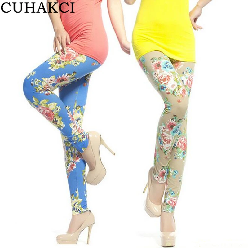 CUHAKCI Women Sexy Casual Trousers Floral Printed Leggings High Street Leggins Plus Size Pants Soft
CUHAKCI Women Sexy Casual Trousers Floral Printed Leggings High Street Leggins Plus Size Pants Soft