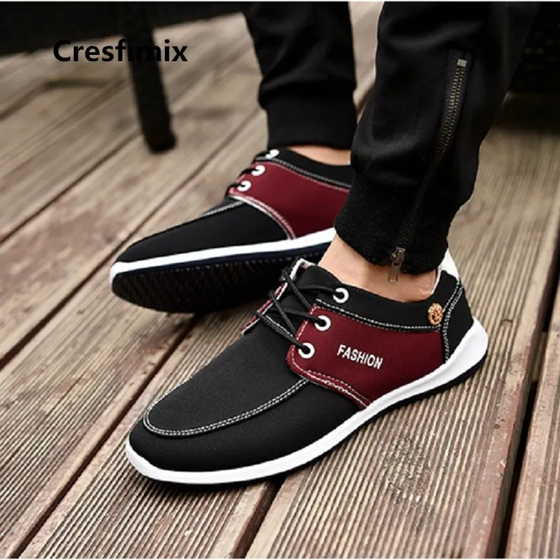 Cresfimix zapatos hombre Мужская повседневная Уличная обувь на шнуровке мужская обувь из джинсовой ткани высокого качества синего цвета размера плюс ...
Cresfimix zapatos hombre Мужская повседневная Уличная обувь на шнуровке мужская обувь из джинсовой ткани высокого качества синего цвета размера плюс ...