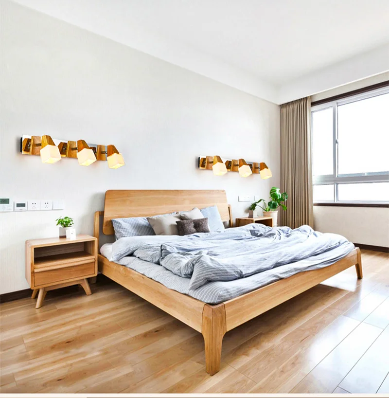 Nordic personality creative solid wood mirror headlamp wash bathroom dressing lamp fashionable led bedroom wooden wall lamp
Nordic personality creative solid wood mirror headlamp wash bathroom dressing lamp fashionable led bedroom wooden wall lamp