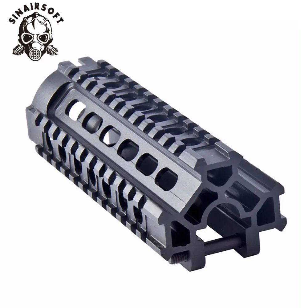 Tactical Aluminum Alloy H&K MP5 Tri-Rail Picatinny Handguard System Adapter Mount Scope For AEG Airsoft Hunting Accessories
Tactical Aluminum Alloy H&K MP5 Tri-Rail Picatinny Handguard System Adapter Mount Scope For AEG Airsoft Hunting Accessories