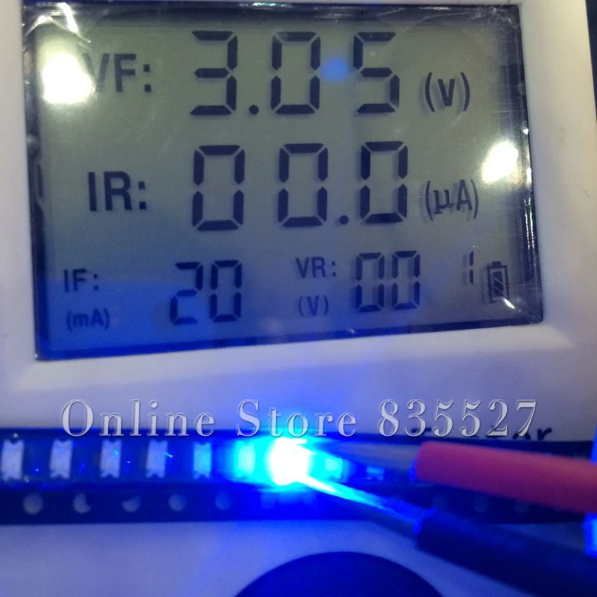 100pcs/lot 3216 1206 blue SMD lamp beads 100-120mcd bright LED light emitting diode leds highlight Luminous tube
100pcs/lot 3216 1206 blue SMD lamp beads 100-120mcd bright LED light emitting diode leds highlight Luminous tube