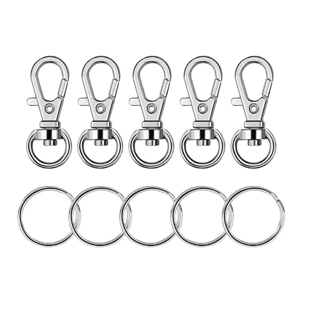 35 Sets Bulk Sale Metal Trigger Swivel Clip Lobster Clasp Snap Hook Keychain Key Ring Crafts Jewelry Making Supply
35 Sets Bulk Sale Metal Trigger Swivel Clip Lobster Clasp Snap Hook Keychain Key Ring Crafts Jewelry Making Supply
