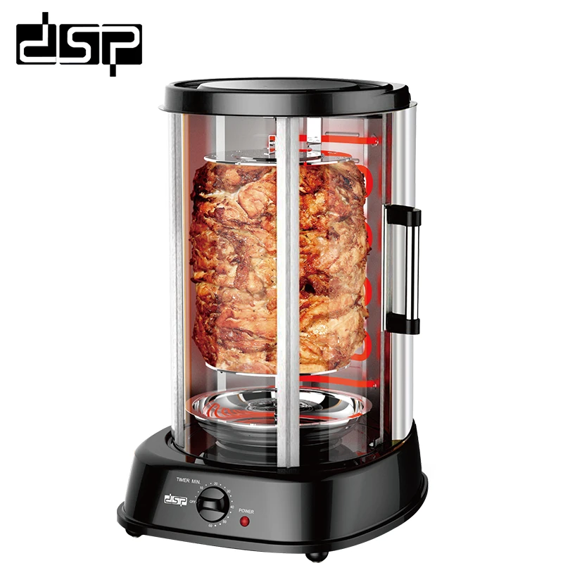 DSP индейка электрическая вращающийся гриль для жарки на барбекю курица Мощный 1800