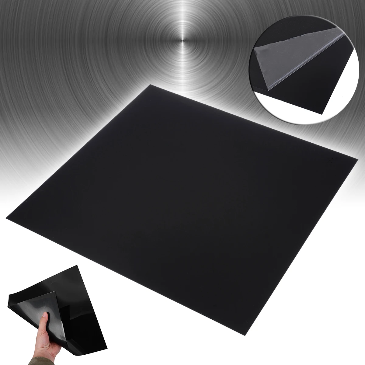 1 Piece New Durable Black ABS Plastic Flat Sheet Plate 30cm*30cm Square DIY Plastic Sheet 0.5mm Thickness
1 Piece New Durable Black ABS Plastic Flat Sheet Plate 30cm*30cm Square DIY Plastic Sheet 0.5mm Thickness
