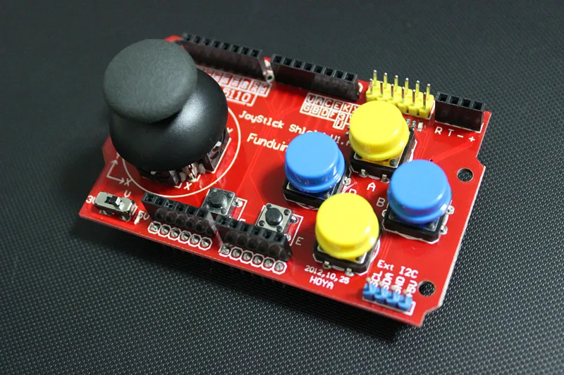 TZT Joystick Shield for Arduino Expansion Board Analog Keyboard and Mouse Function
TZT Joystick Shield for Arduino Expansion Board Analog Keyboard and Mouse Function