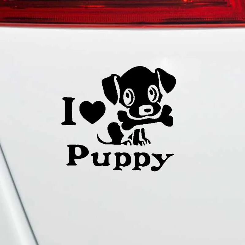 YJZT 15CM*13.8CM I Love Puppy Super Cute Waterproof Car Sticker Black/Silver C2-3125
YJZT 15CM*13.8CM I Love Puppy Super Cute Waterproof Car Sticker Black/Silver C2-3125