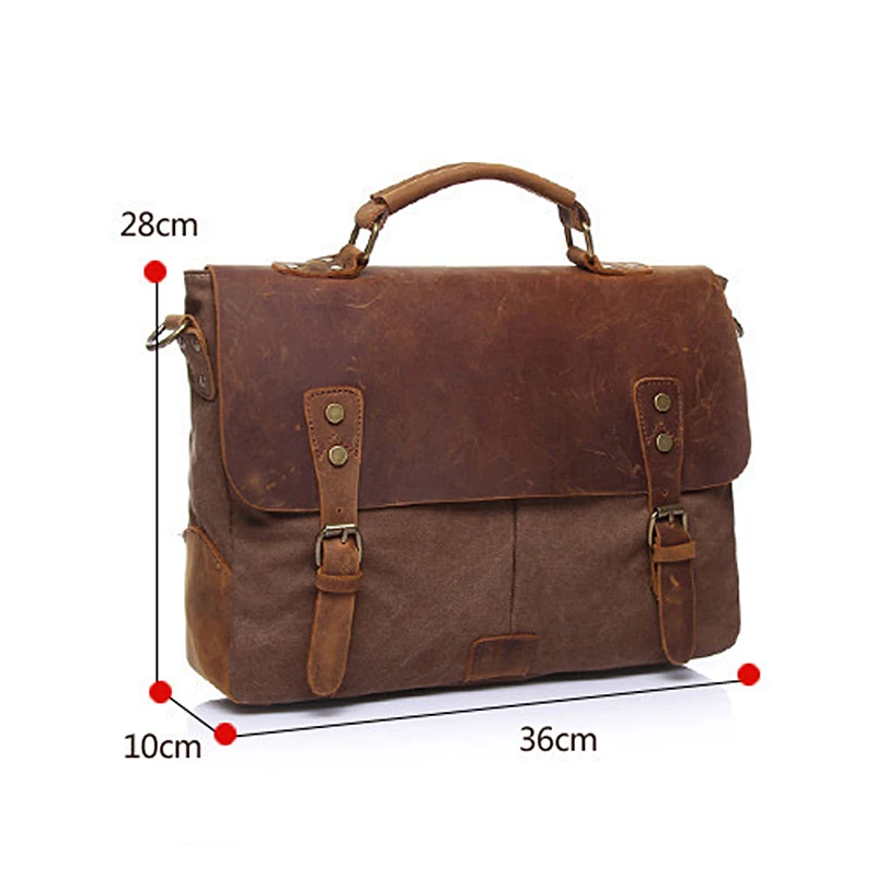 Men Canvas Messenger Bags Briefcase Business Shoulder Bag Large Computer Laptop Handbag Bag Men's Casual Travel Bags 2807#
Men Canvas Messenger Bags Briefcase Business Shoulder Bag Large Computer Laptop Handbag Bag Men's Casual Travel Bags 2807#