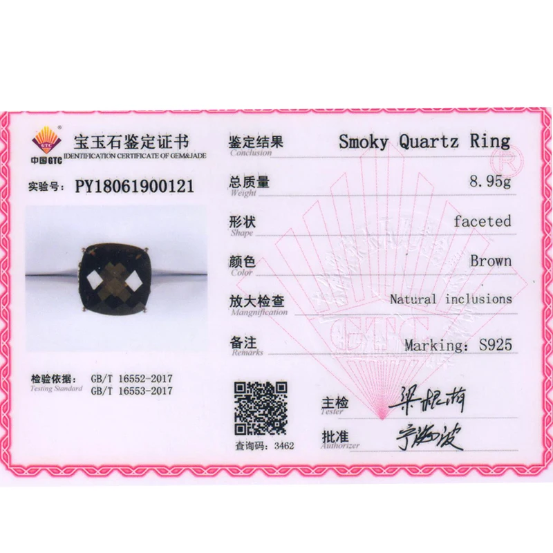 TBJ, 2019new cocktail ring with natural smoky quartz gemstone ring for women in Party,eyes catching jewelry with gift box
TBJ, 2019new cocktail ring with natural smoky quartz gemstone ring for women in Party,eyes catching jewelry with gift box
