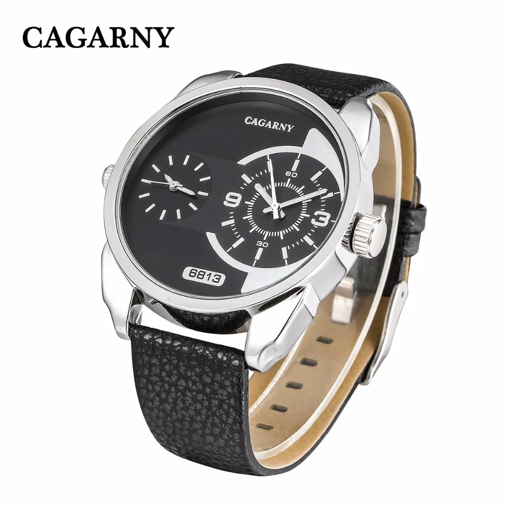 Top Luxury Brand Cagarny Quartz Watch For Men Cool Big Case Waterproof Military Men's Watches Army Sport Wristwatch Reloj Clock
Top Luxury Brand Cagarny Quartz Watch For Men Cool Big Case Waterproof Military Men's Watches Army Sport Wristwatch Reloj Clock