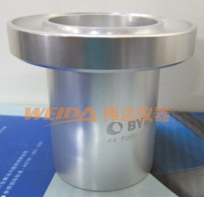German BYK Ford Cup No. 4 Coating Viscosity Cup Outflow Cup PV0174 Original with Certificate
German BYK Ford Cup No. 4 Coating Viscosity Cup Outflow Cup PV0174 Original with Certificate
