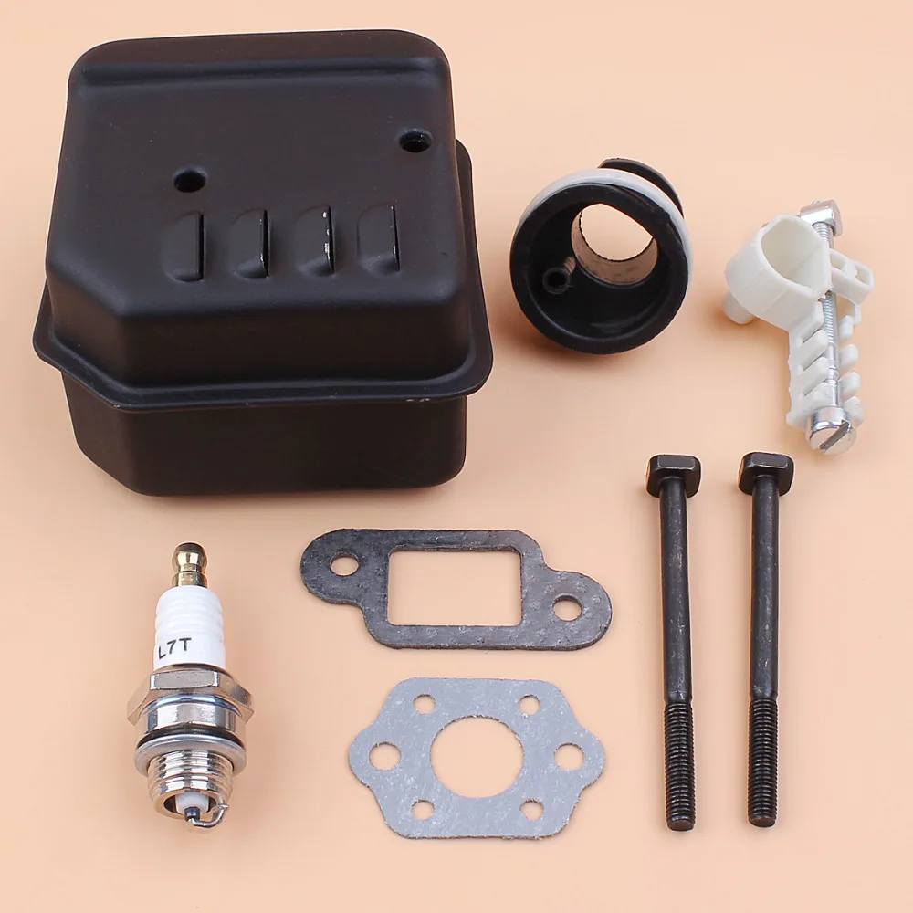 Exhaust Muffler Chain Tensioner Intake Manifold Kit fit STIHL MS180 MS 180 MS170 018 017 Gasoline Chainsaw Spares 1130 140 0600
Exhaust Muffler Chain Tensioner Intake Manifold Kit fit STIHL MS180 MS 180 MS170 018 017 Gasoline Chainsaw Spares 1130 140 0600