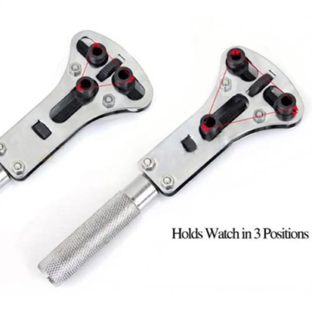 Wrist Watch Case Opener Adjustable Screw Back Remover Wrench Repair Tool Claw Watch Repair Tool Metal Case Open Wrench Wrist
Wrist Watch Case Opener Adjustable Screw Back Remover Wrench Repair Tool Claw Watch Repair Tool Metal Case Open Wrench Wrist