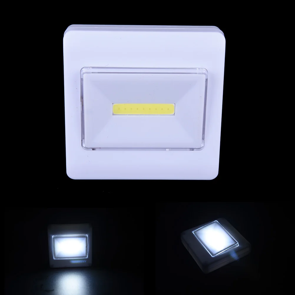 Magic Tape Ultra Bright Mini COB LED Wall Light Night Lights Camp Lamp Battery Operated with Switch for Garage Closet
Magic Tape Ultra Bright Mini COB LED Wall Light Night Lights Camp Lamp Battery Operated with Switch for Garage Closet