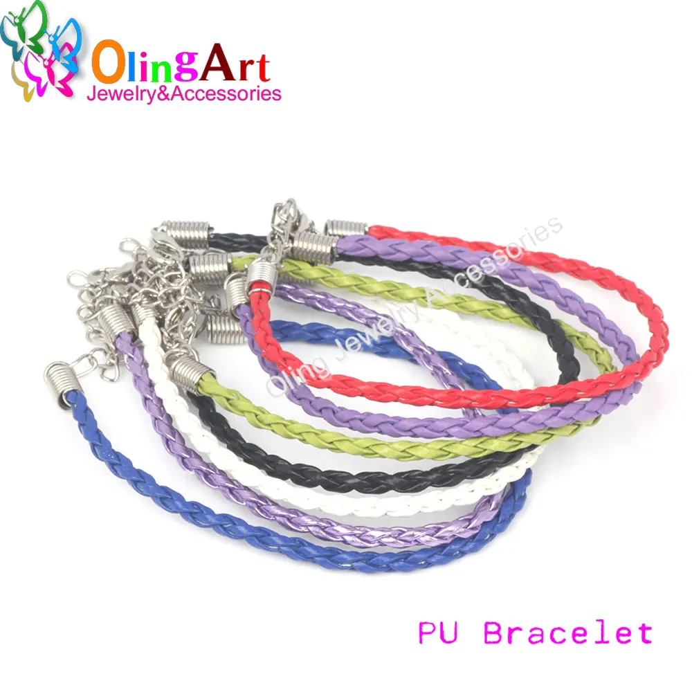 OlingArt 6pcs 3mm PU braid leather cord fitting DIY wholesale women earrings Bracelet choker necklace cords jewelry making 2019
OlingArt 6pcs 3mm PU braid leather cord fitting DIY wholesale women earrings Bracelet choker necklace cords jewelry making 2019