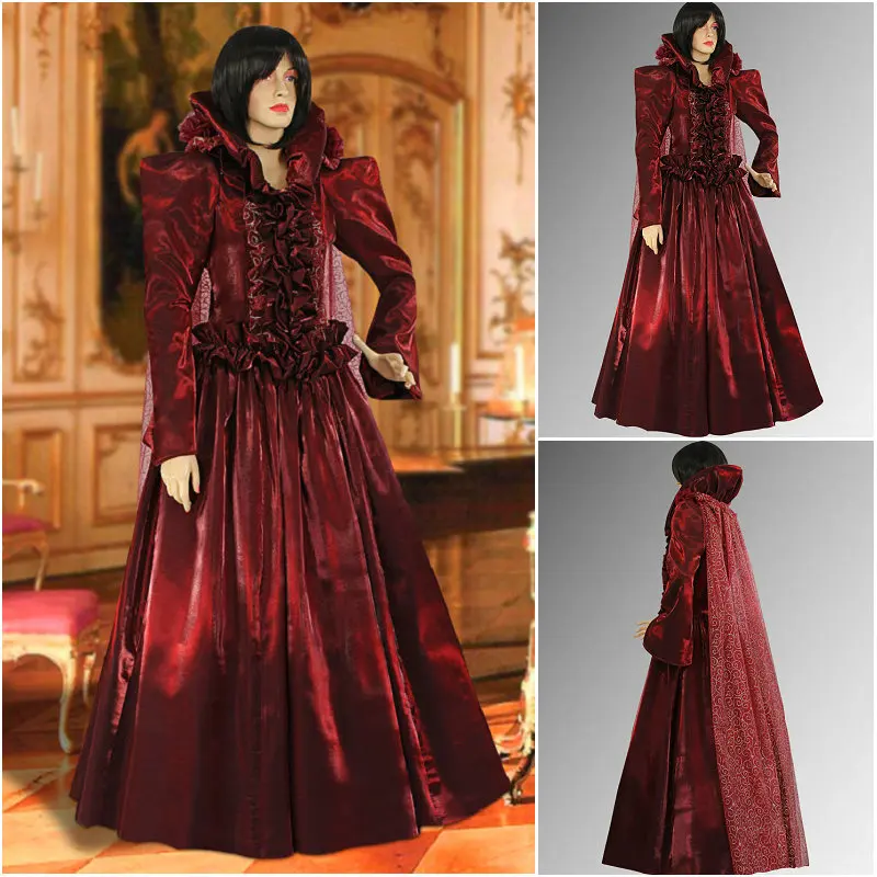 Custom-madeR-779 Vintage Costumes 1860s Civil War Southern Belle Ball wedding Dress/Gothic Lolita Dress Victorian dresses
Custom-madeR-779 Vintage Costumes 1860s Civil War Southern Belle Ball wedding Dress/Gothic Lolita Dress Victorian dresses