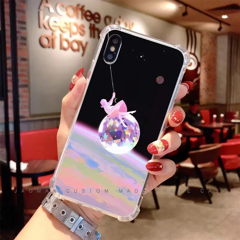 Мягкий силиконовый ударопрочный женский чехол Jaomax для телефона iPhone 11 Xs Max 7 8 6S Plus 5S