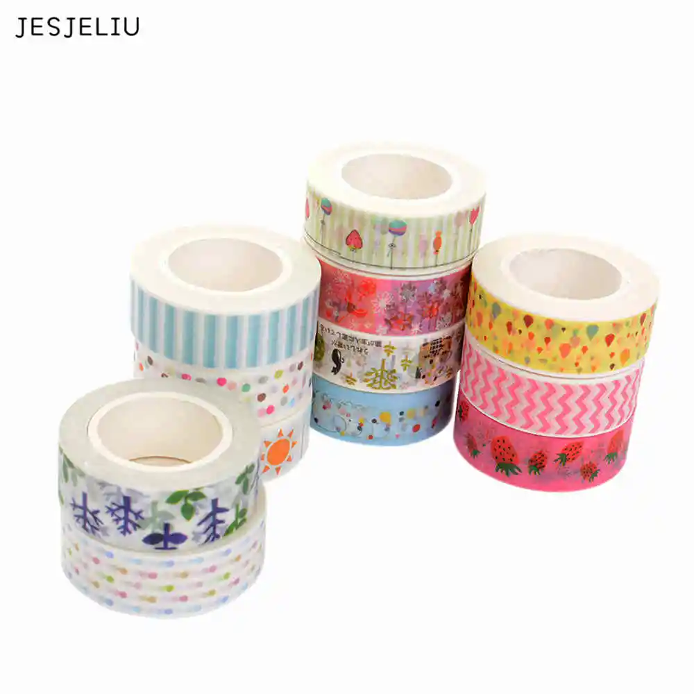 JESJELIU 1 шт. DIY декоративная клейкая бумага, клейкая наклейка 1,5 см * 10 м васи лента
JESJELIU 1 шт. DIY декоративная клейкая бумага, клейкая наклейка 1,5 см * 10 м васи лента