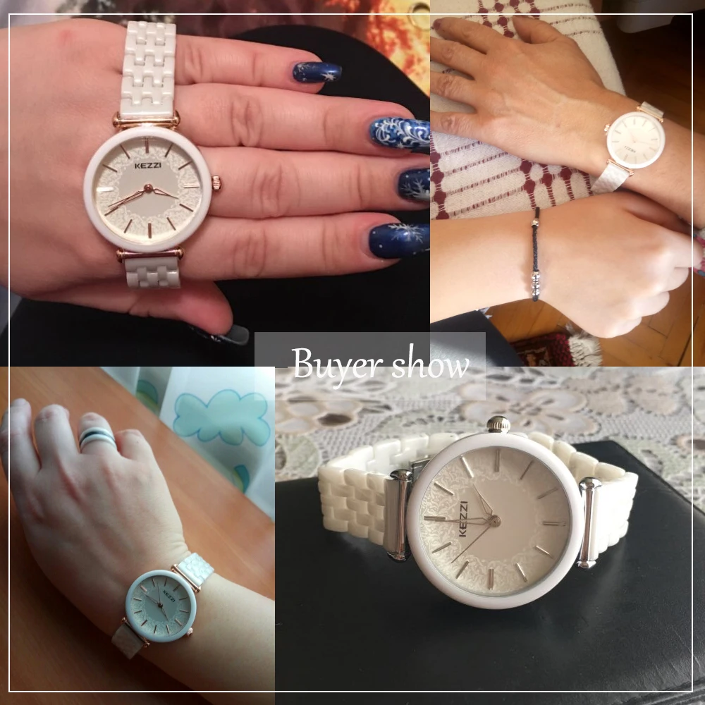 KEZZI Top Brand Relogio Feminino Women's Ceramic Wrist Watches Shell Rhinestone Ladies Bracelet Watch Waterproof Quartz Watch
KEZZI Top Brand Relogio Feminino Women's Ceramic Wrist Watches Shell Rhinestone Ladies Bracelet Watch Waterproof Quartz Watch