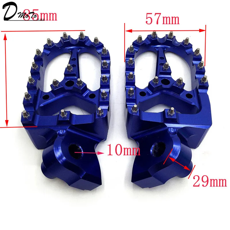 MX Wide Foot Peg Rest Pedal For YZ YZF WRF YZ85 YZ125 YZ250 TZ250F YZ450F TZ426F WR250F WR426F WR450F WR400F Motocross Enduro SM
MX Wide Foot Peg Rest Pedal For YZ YZF WRF YZ85 YZ125 YZ250 TZ250F YZ450F TZ426F WR250F WR426F WR450F WR400F Motocross Enduro SM
